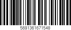 Código de barras (EAN, GTIN, SKU, ISBN): '5691361671548'
