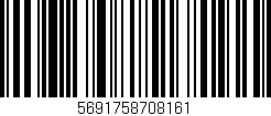 Código de barras (EAN, GTIN, SKU, ISBN): '5691758708161'