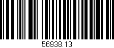 Código de barras (EAN, GTIN, SKU, ISBN): '56938.13'