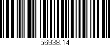 Código de barras (EAN, GTIN, SKU, ISBN): '56938.14'