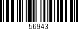 Código de barras (EAN, GTIN, SKU, ISBN): '56943'