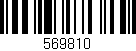 Código de barras (EAN, GTIN, SKU, ISBN): '569810'