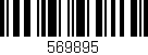 Código de barras (EAN, GTIN, SKU, ISBN): '569895'