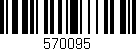 Código de barras (EAN, GTIN, SKU, ISBN): '570095'