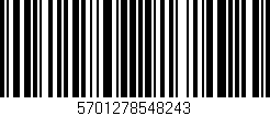 Código de barras (EAN, GTIN, SKU, ISBN): '5701278548243'
