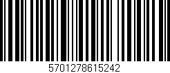 Código de barras (EAN, GTIN, SKU, ISBN): '5701278615242'