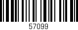 Código de barras (EAN, GTIN, SKU, ISBN): '57099'