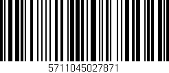 Código de barras (EAN, GTIN, SKU, ISBN): '5711045027871'