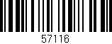 Código de barras (EAN, GTIN, SKU, ISBN): '57116'