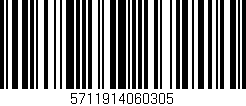 Código de barras (EAN, GTIN, SKU, ISBN): '5711914060305'