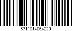 Código de barras (EAN, GTIN, SKU, ISBN): '5711914064228'