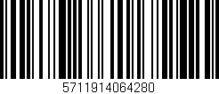 Código de barras (EAN, GTIN, SKU, ISBN): '5711914064280'
