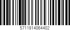 Código de barras (EAN, GTIN, SKU, ISBN): '5711914064402'