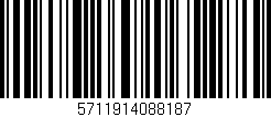 Código de barras (EAN, GTIN, SKU, ISBN): '5711914088187'