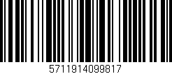 Código de barras (EAN, GTIN, SKU, ISBN): '5711914099817'