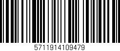 Código de barras (EAN, GTIN, SKU, ISBN): '5711914109479'