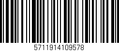 Código de barras (EAN, GTIN, SKU, ISBN): '5711914109578'