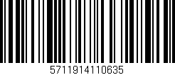 Código de barras (EAN, GTIN, SKU, ISBN): '5711914110635'