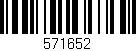 Código de barras (EAN, GTIN, SKU, ISBN): '571652'