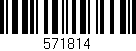 Código de barras (EAN, GTIN, SKU, ISBN): '571814'