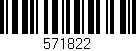 Código de barras (EAN, GTIN, SKU, ISBN): '571822'