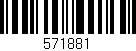 Código de barras (EAN, GTIN, SKU, ISBN): '571881'