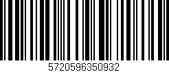 Código de barras (EAN, GTIN, SKU, ISBN): '5720596350932'