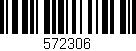 Código de barras (EAN, GTIN, SKU, ISBN): '572306'