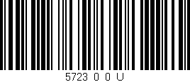Código de barras (EAN, GTIN, SKU, ISBN): '5723_0_0_U'