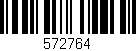 Código de barras (EAN, GTIN, SKU, ISBN): '572764'