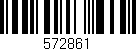 Código de barras (EAN, GTIN, SKU, ISBN): '572861'