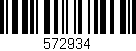 Código de barras (EAN, GTIN, SKU, ISBN): '572934'