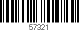 Código de barras (EAN, GTIN, SKU, ISBN): '57321'