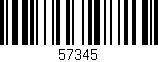 Código de barras (EAN, GTIN, SKU, ISBN): '57345'
