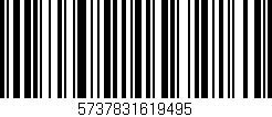 Código de barras (EAN, GTIN, SKU, ISBN): '5737831619495'