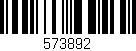 Código de barras (EAN, GTIN, SKU, ISBN): '573892'