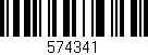 Código de barras (EAN, GTIN, SKU, ISBN): '574341'