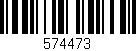 Código de barras (EAN, GTIN, SKU, ISBN): '574473'
