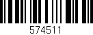 Código de barras (EAN, GTIN, SKU, ISBN): '574511'