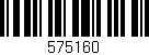 Código de barras (EAN, GTIN, SKU, ISBN): '575160'
