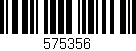 Código de barras (EAN, GTIN, SKU, ISBN): '575356'