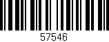 Código de barras (EAN, GTIN, SKU, ISBN): '57546'