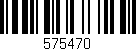 Código de barras (EAN, GTIN, SKU, ISBN): '575470'