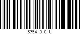 Código de barras (EAN, GTIN, SKU, ISBN): '5754_0_0_U'