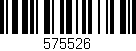 Código de barras (EAN, GTIN, SKU, ISBN): '575526'