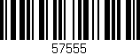 Código de barras (EAN, GTIN, SKU, ISBN): '57555'
