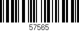 Código de barras (EAN, GTIN, SKU, ISBN): '57565'