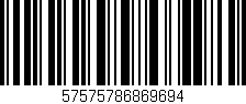 Código de barras (EAN, GTIN, SKU, ISBN): '57575786869694'