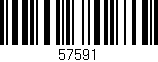 Código de barras (EAN, GTIN, SKU, ISBN): '57591'