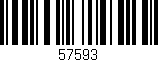 Código de barras (EAN, GTIN, SKU, ISBN): '57593'